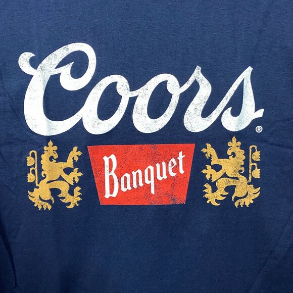 Coors Banquet Logo Coors Promo T-Shirt Small - Picture 2 of 4